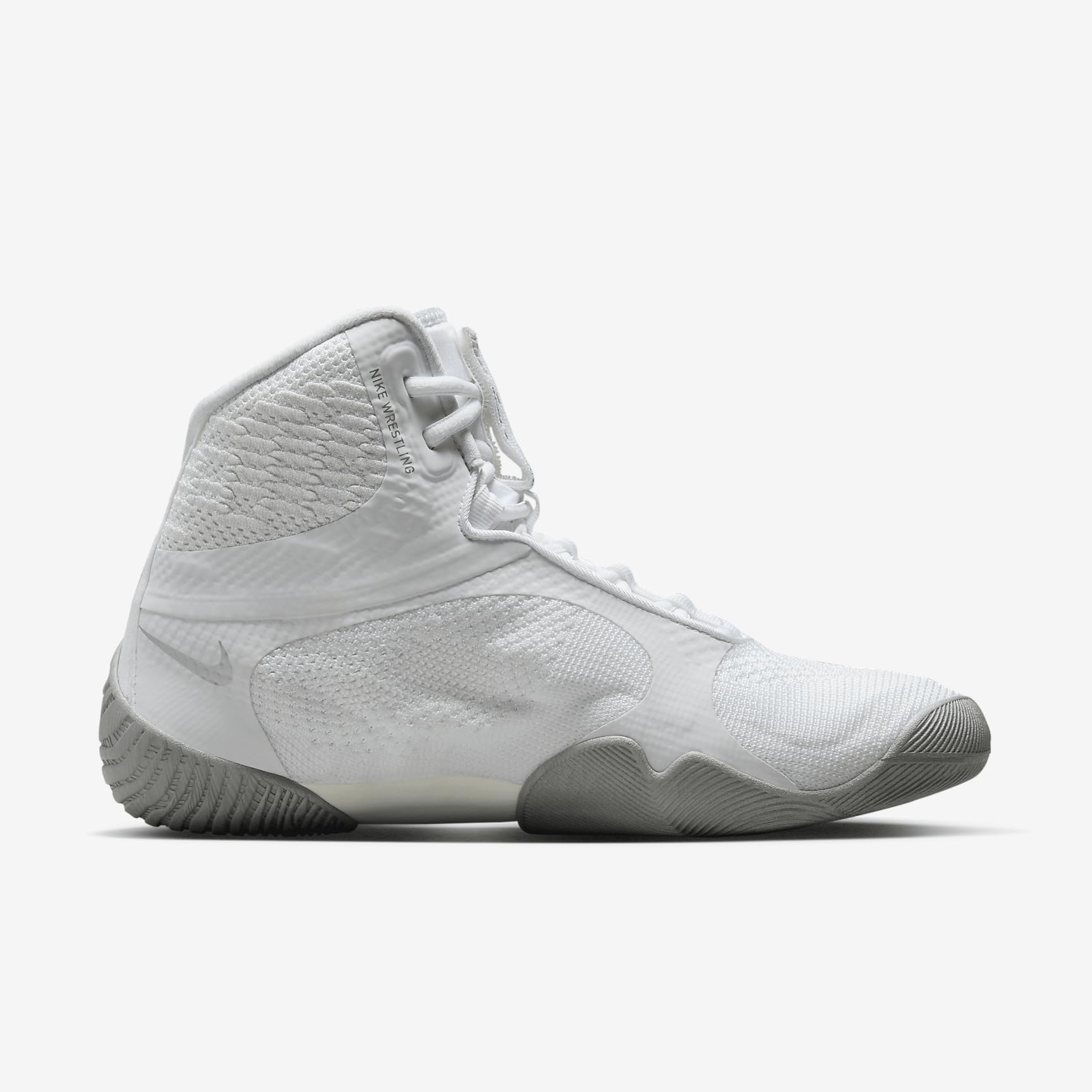 Nike Tawa CI2952-100, scarpe da wrestling da uomo, bianco/argento metallizzato, colore: bianco