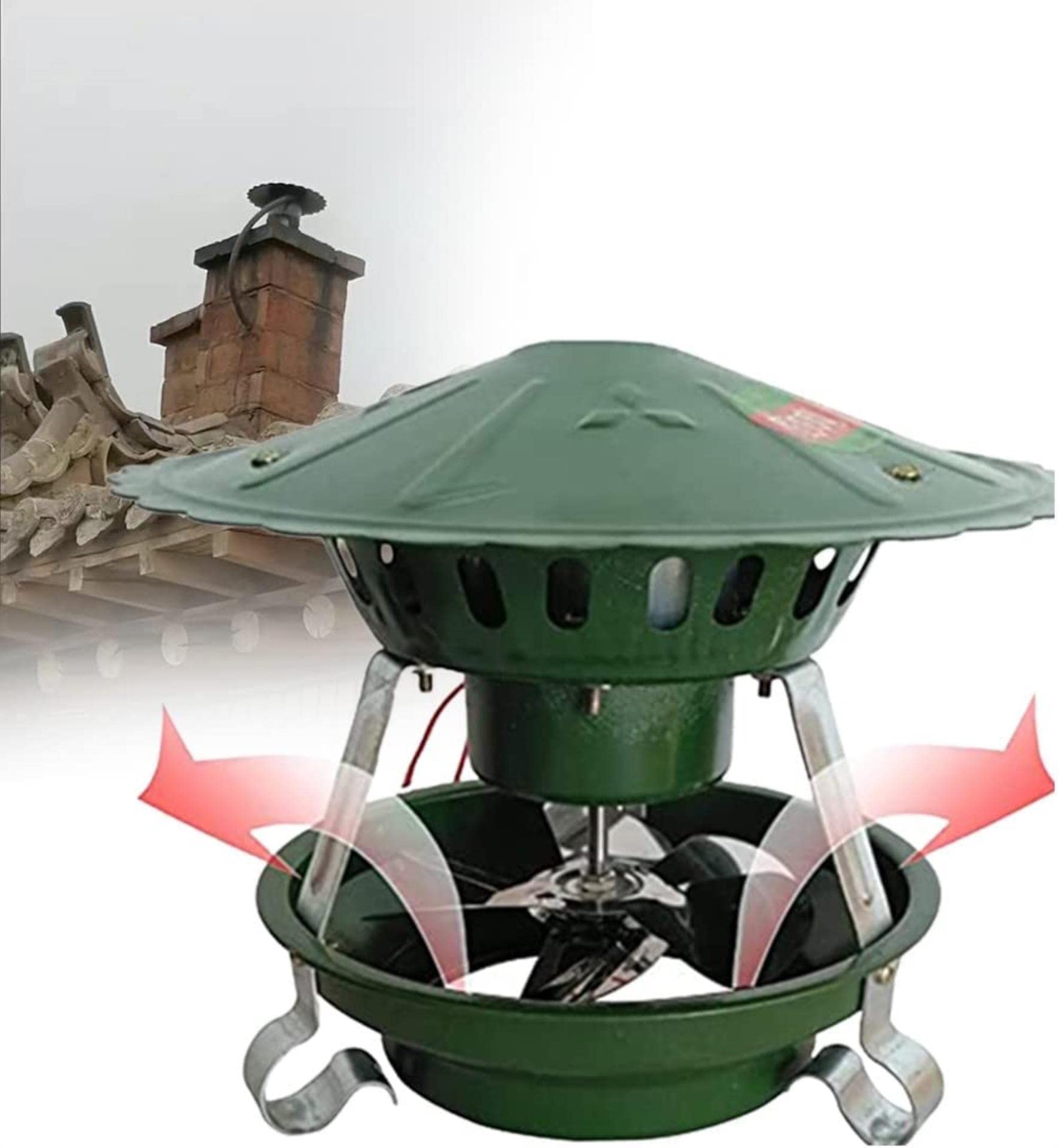 Extracteur de cheminée 80W pour résoudre les problèmes de refoulement et de mauvaise combustion