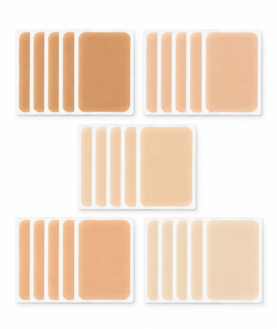 25PCS Tattoo Cover Up Patch and Scar Patch, Skin Concealing Tape for Tattoos and Scars, Scar Tape for Face and Body, Waterproof and Sweat Resistant, Set of Five Skin Tones-image-43