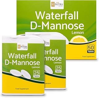 SC Nutra (Sweet Cures) Waterfall D-Mannose Lemon Chewable Tablets 1000mg