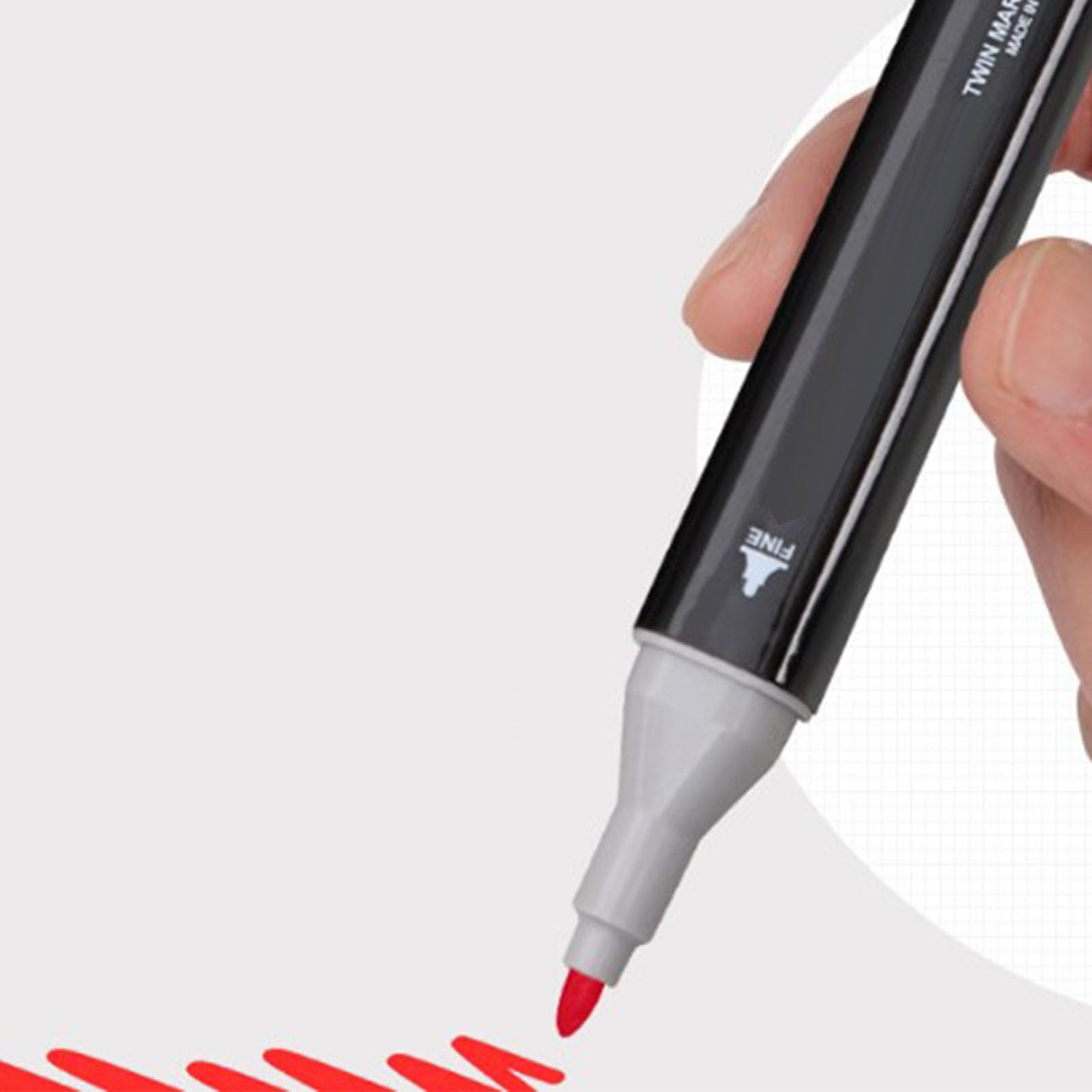 80 Farben Alkohol-Marker, Doppelspitzen-Marker-Set, schwarzer Stiftkörper, DIY-Farbmischung, tragbare Kunst-Farbmarker-Set zum Malen, Zeichnen, Zeichnen