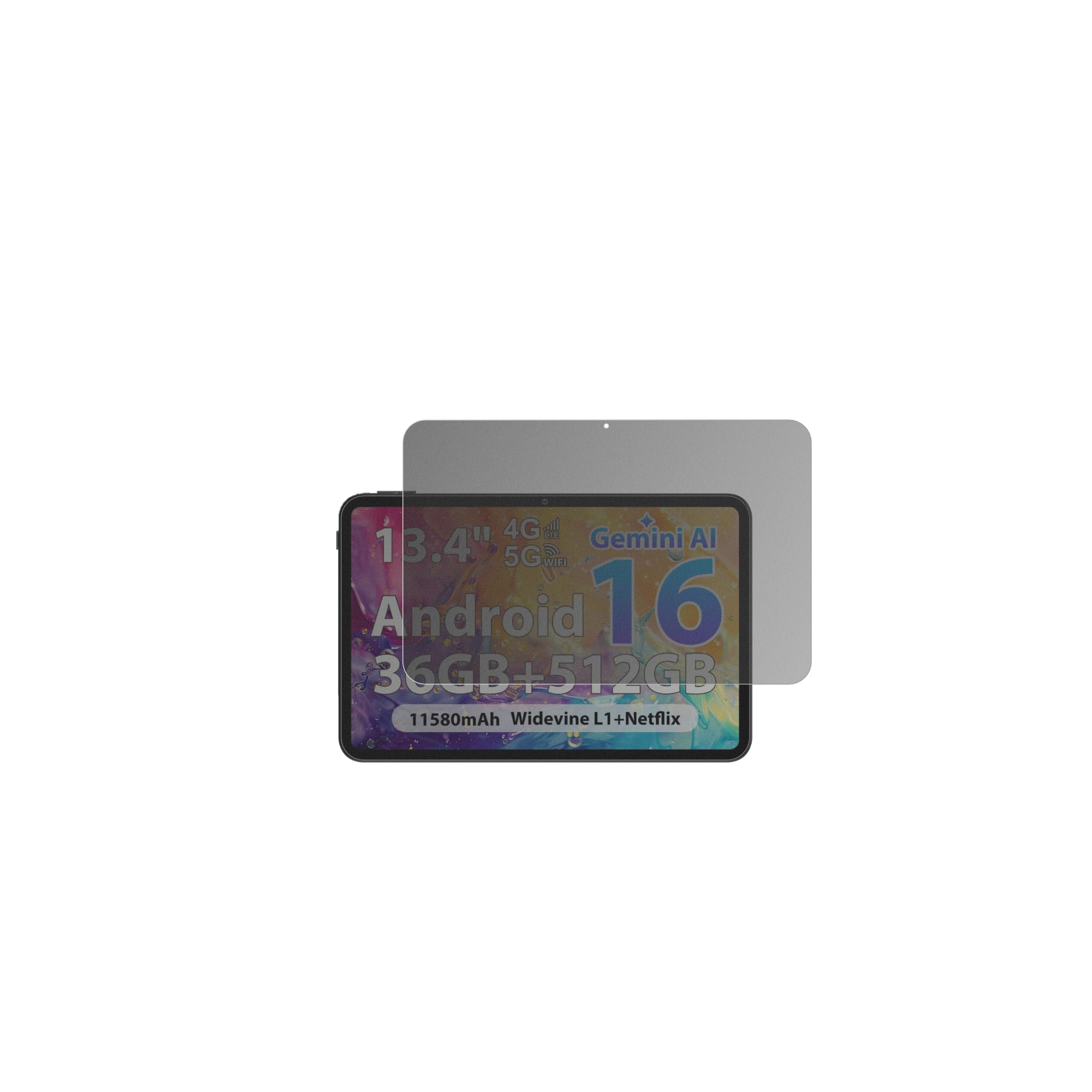 dipos Protector de Pantalla Antiespía para WOREGOO M328 | Película protectora mate, filtro de privacidad 4 vías, ajuste perfecto, antiarañazos, sin burbujas, autoadhesivo