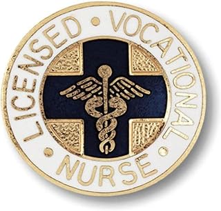 Prestige Medical Emblem Pin, Licensed Vocational Nurse (Blue Cross - California and Texas Only)