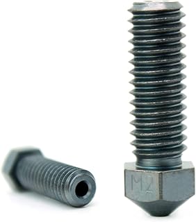 Micro Swiss M2 Hardened High Speed Steel High Flow Volcano Compatible/Artillery Sidewinder 1.75mm Nozzle (.6mm)