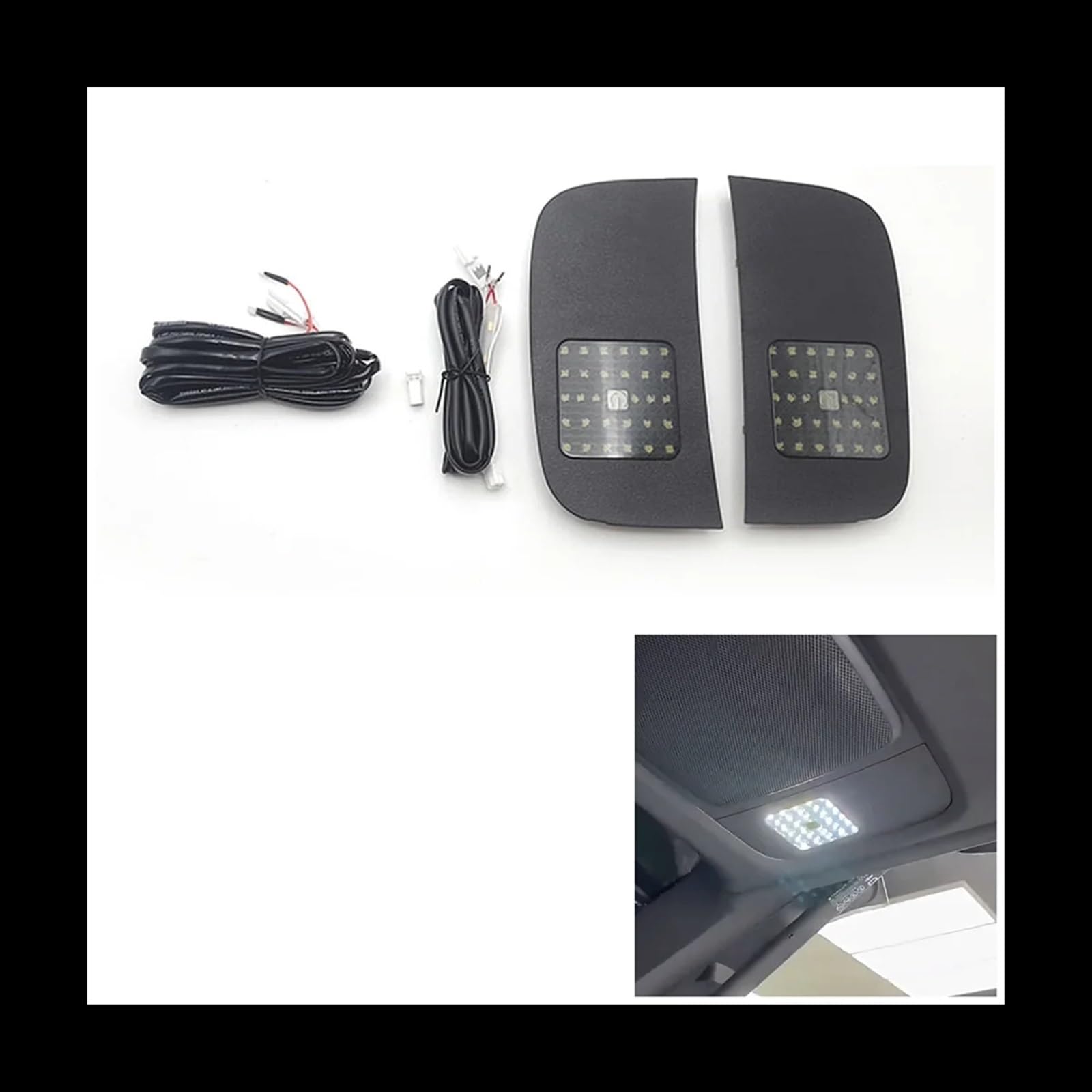Rynplex Luz LED trasera for maletero de coche, lámpara for portón