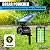 Bell+Howell Bionic Spotlight Motion Solar Spot Lights Outdoor Waterproof, Solar Landscape Lights, Outdoor Solar Yard Lights Weather Resistant, Super Bright LED Lights, for Garden, Lawn As Seen On TV
