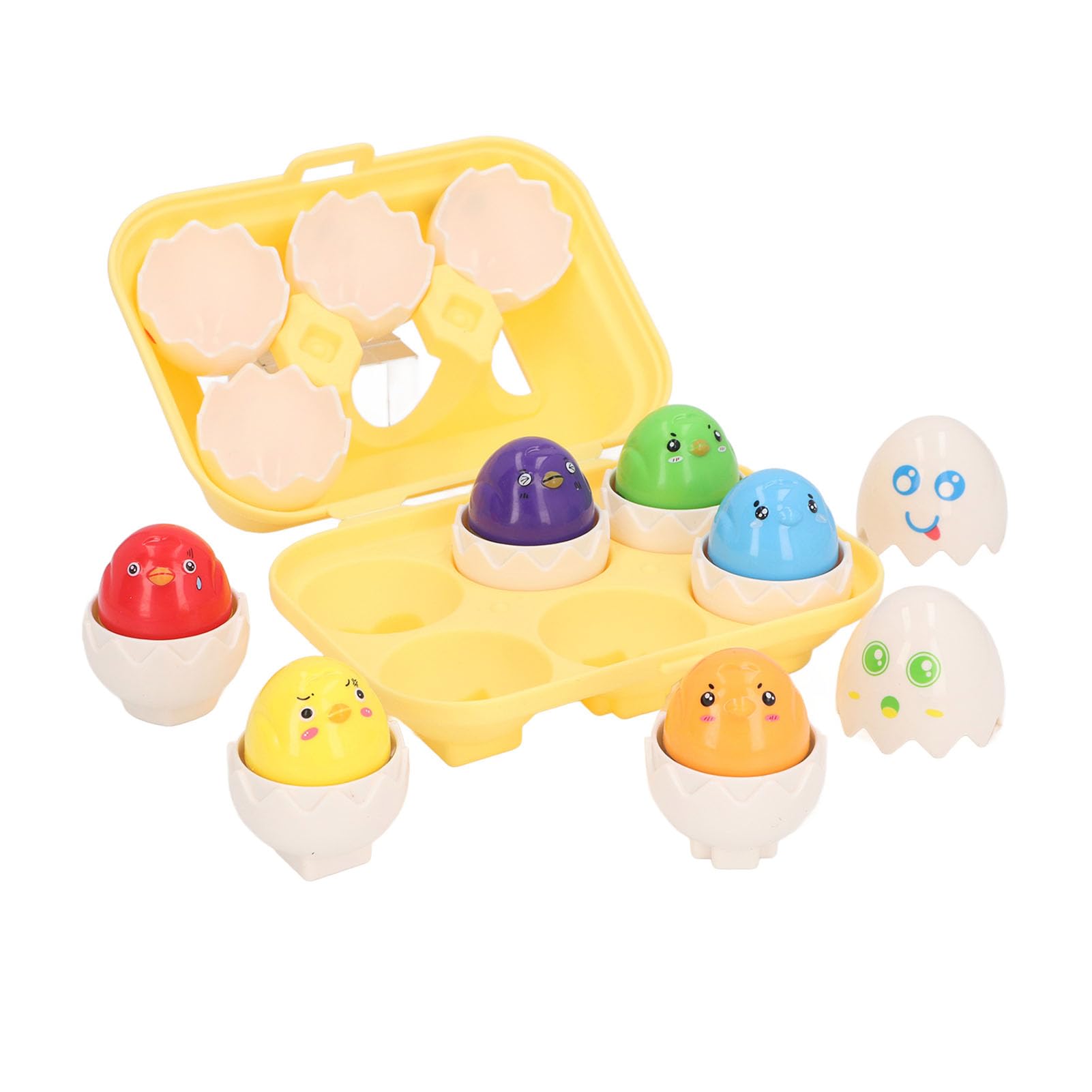未開封品✳️タマゴラス『リス 卵型フィギュア 5個セット(プレーン＆メッセージ)』 Amazon.co.jp: ツイスト卵型マッチングおもちゃ、分類認識卵の殻 再