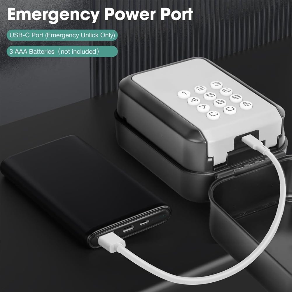 Boîte à clés électronique résistant IP65 - Accès via App et PIN