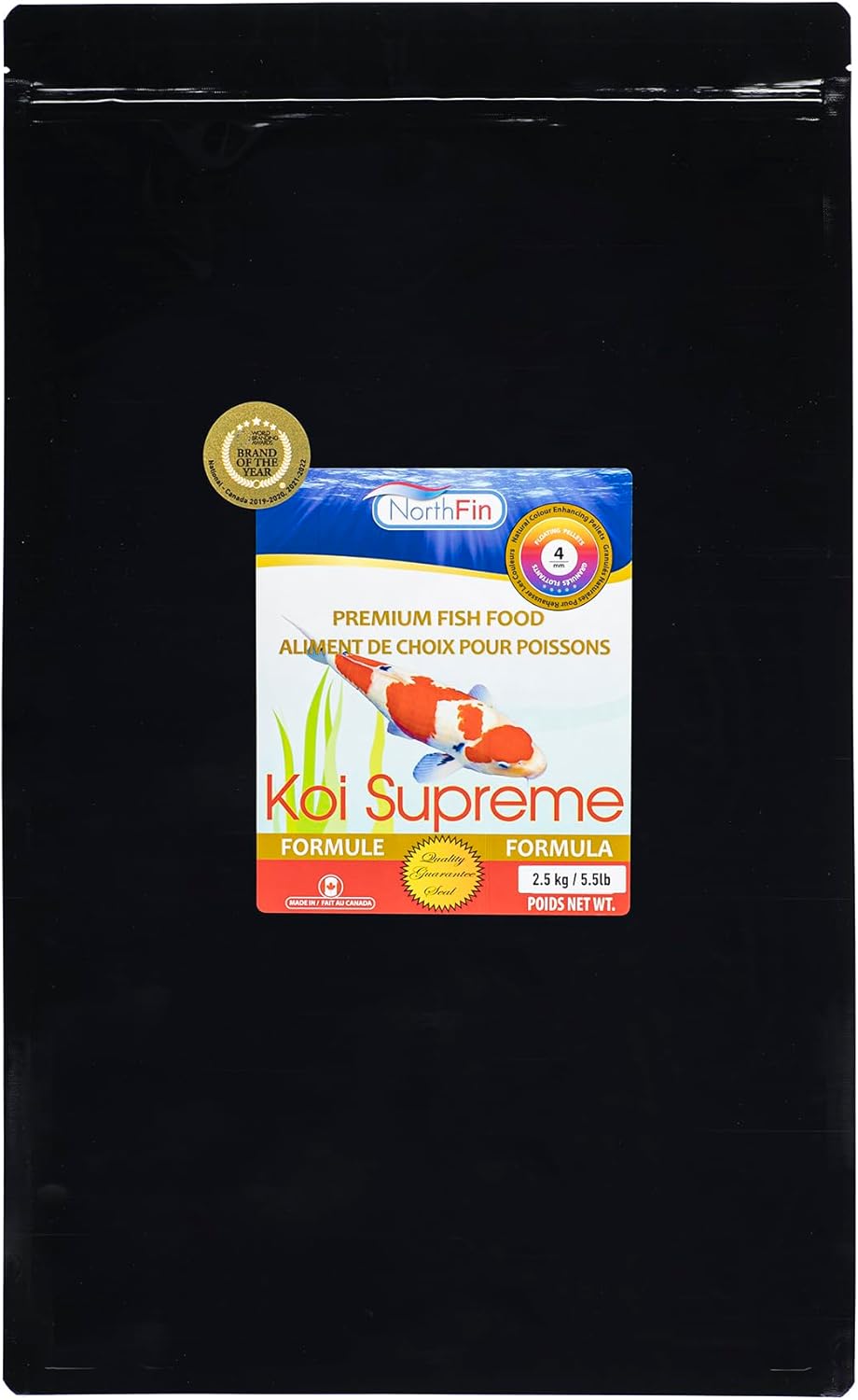 Northfin Food Koi Supreme Formula 6Mm Pellet 2.5Kg Package
