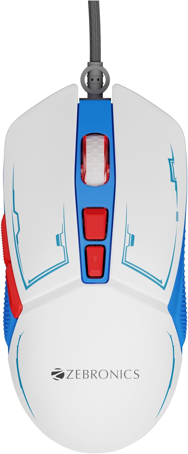 Amazon.in Buy ZEBRONICS Astro Premium Gaming Mouse with Upto 7200 DPI