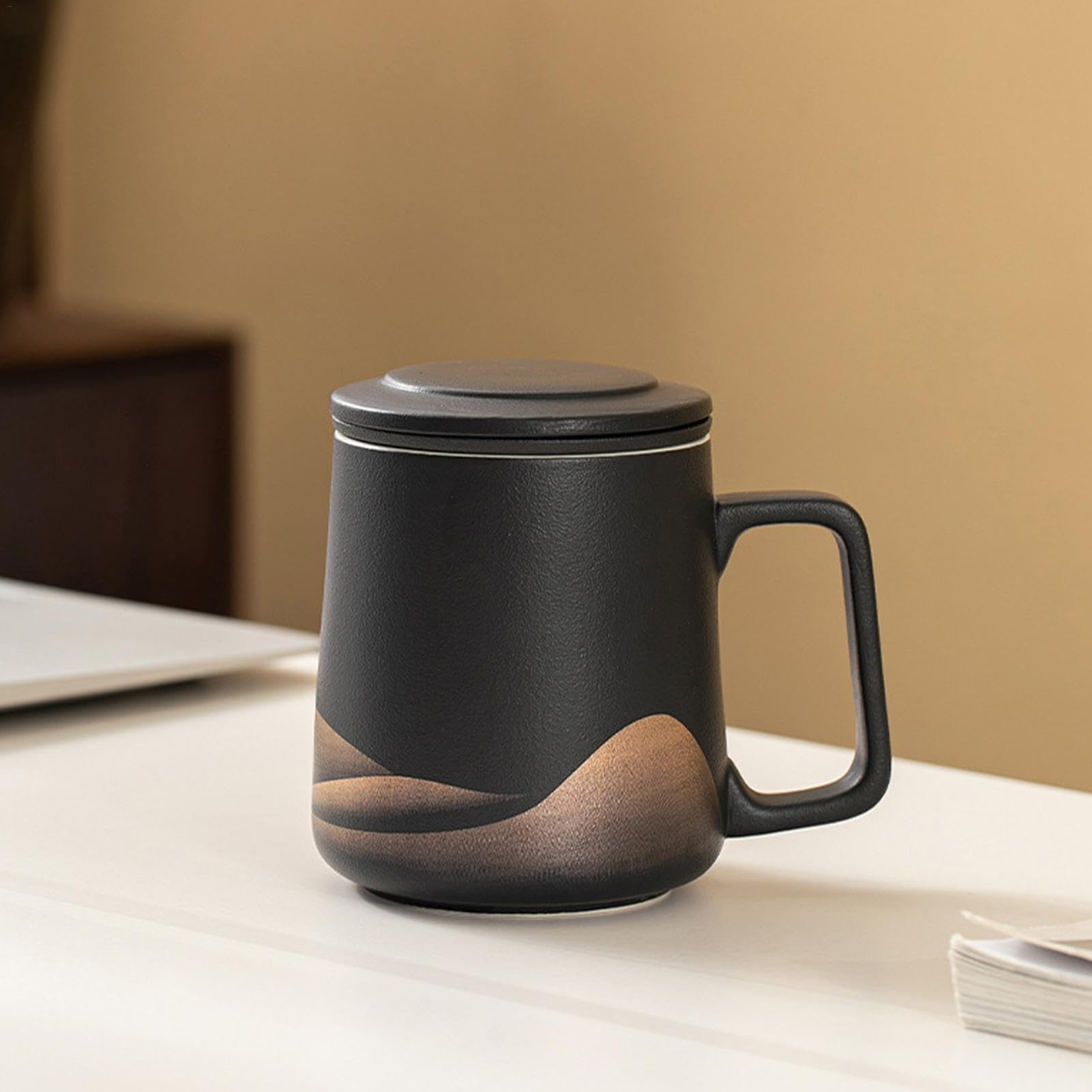 da tè con infusore Mug Con Filtro E Rivestimento In Acciaio Per Il Caffè