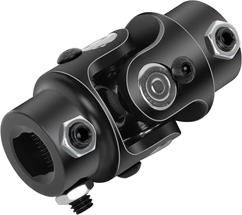 Miniatura 10 de cciyu Juntas de dirección cromadas 1116-36 Spline X 34 DD U-Joint Eje 3.268 in