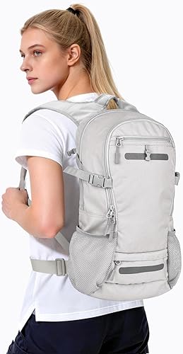 Miniatura 3 de Zavothy Mochila de senderismo multiusos de 18 litros con bolsa de agua de 3 L, mochila de hidratación duradera con compartimento aislado para la