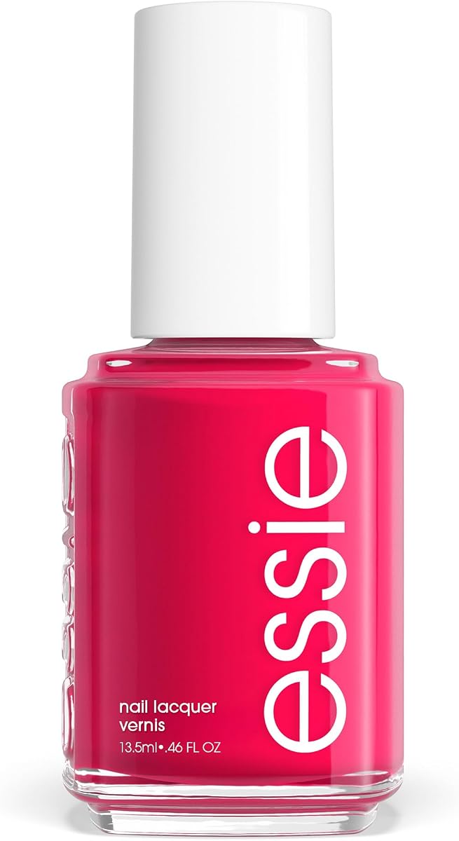 Esmalte de uñas de calidad de salón essie, vegano sin 8, rosa fucsia, sandía, 0,46 onzas líquidas