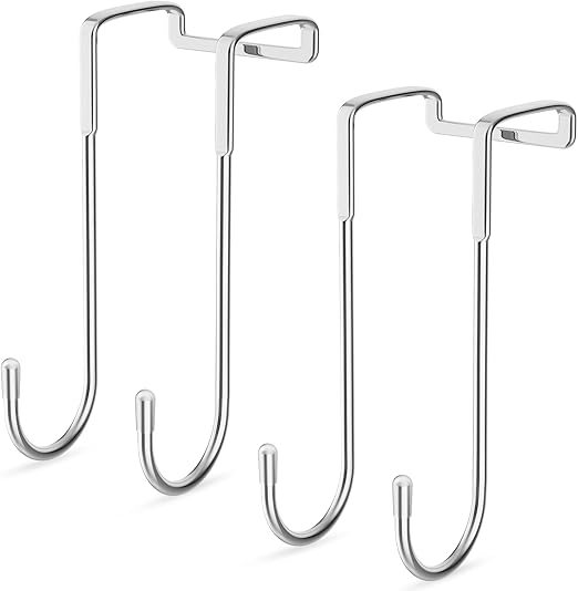 2 Pack Over Door Hook, Shower door hooks, Heavy Duty Hooks