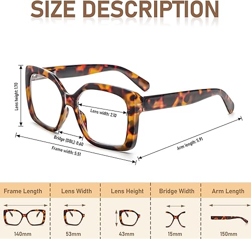 Miniatura 3 de REAVEE Paquete de 3 lentes de lectura elegantes con bloqueo de luz azul para mujer, para computadora a la moda, lindos lectores con bisagra de