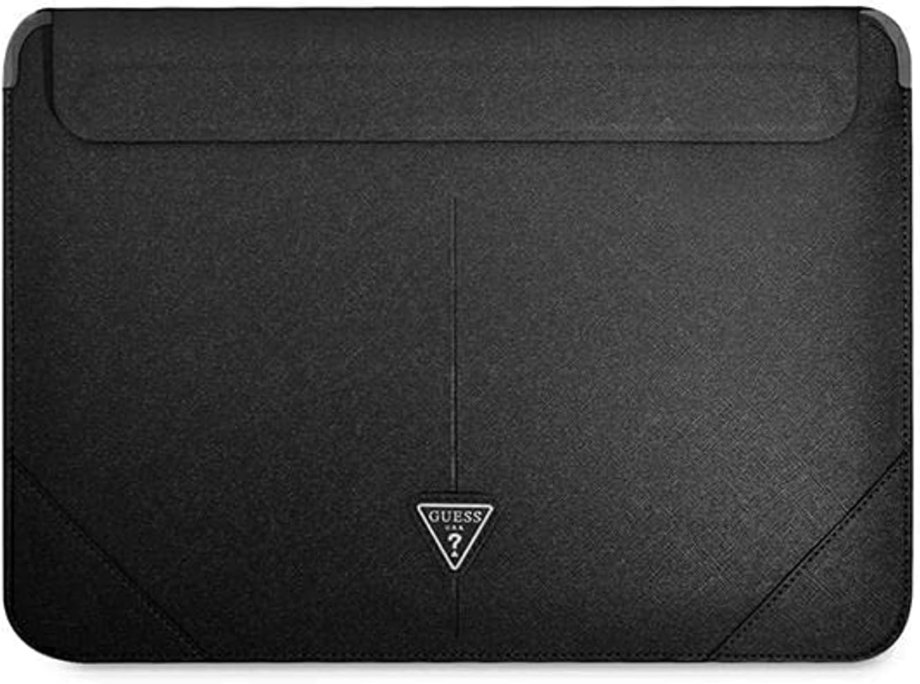 CG MOBILE Guess Computer Sleeve Saffiano Triangle (Black)