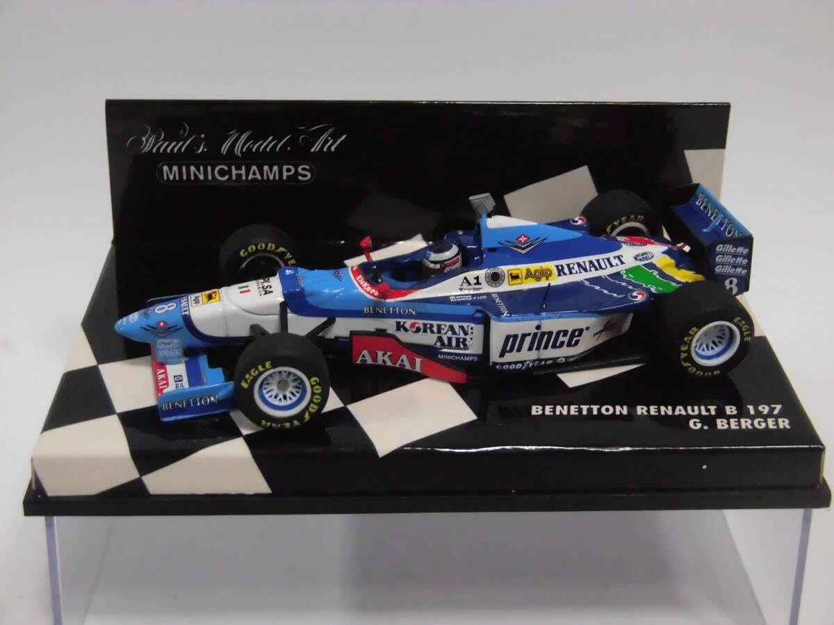 Amazon | 1/43 ベネトン B197#8 ゲルハルト ベルガー 1997 最後