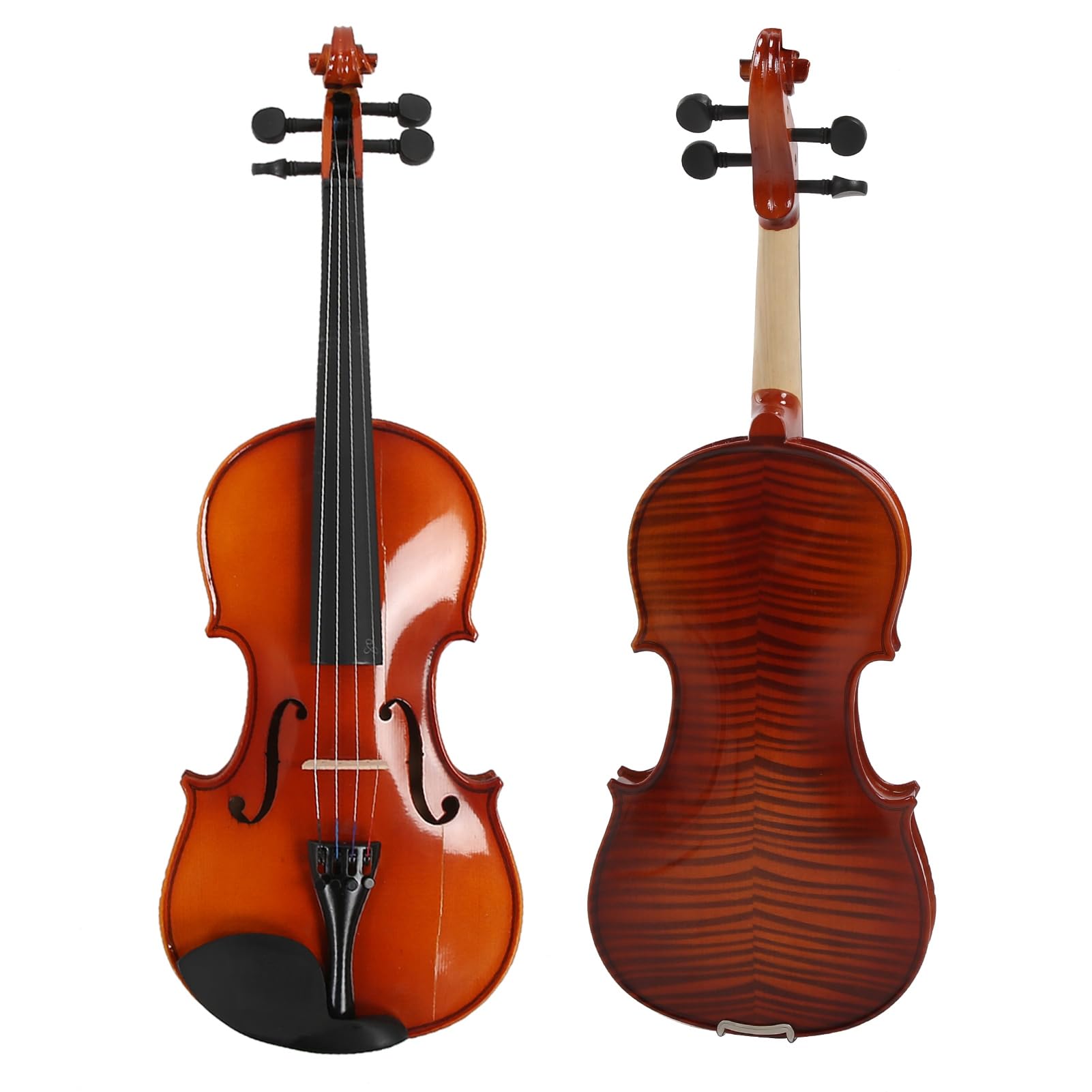 Violine, natürliche Farbe, Massivholz, 4/4-Spezifikation, Saiteninstrument für Anfänger