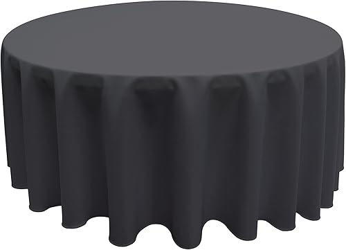 Miniatura 9 de GEFEII Juego de 12 servilletas de tela de poliéster sólido de 18 x 18 pulgadas para cocina, mantel rectangular cuadrado redondo para bodas, fiestas,