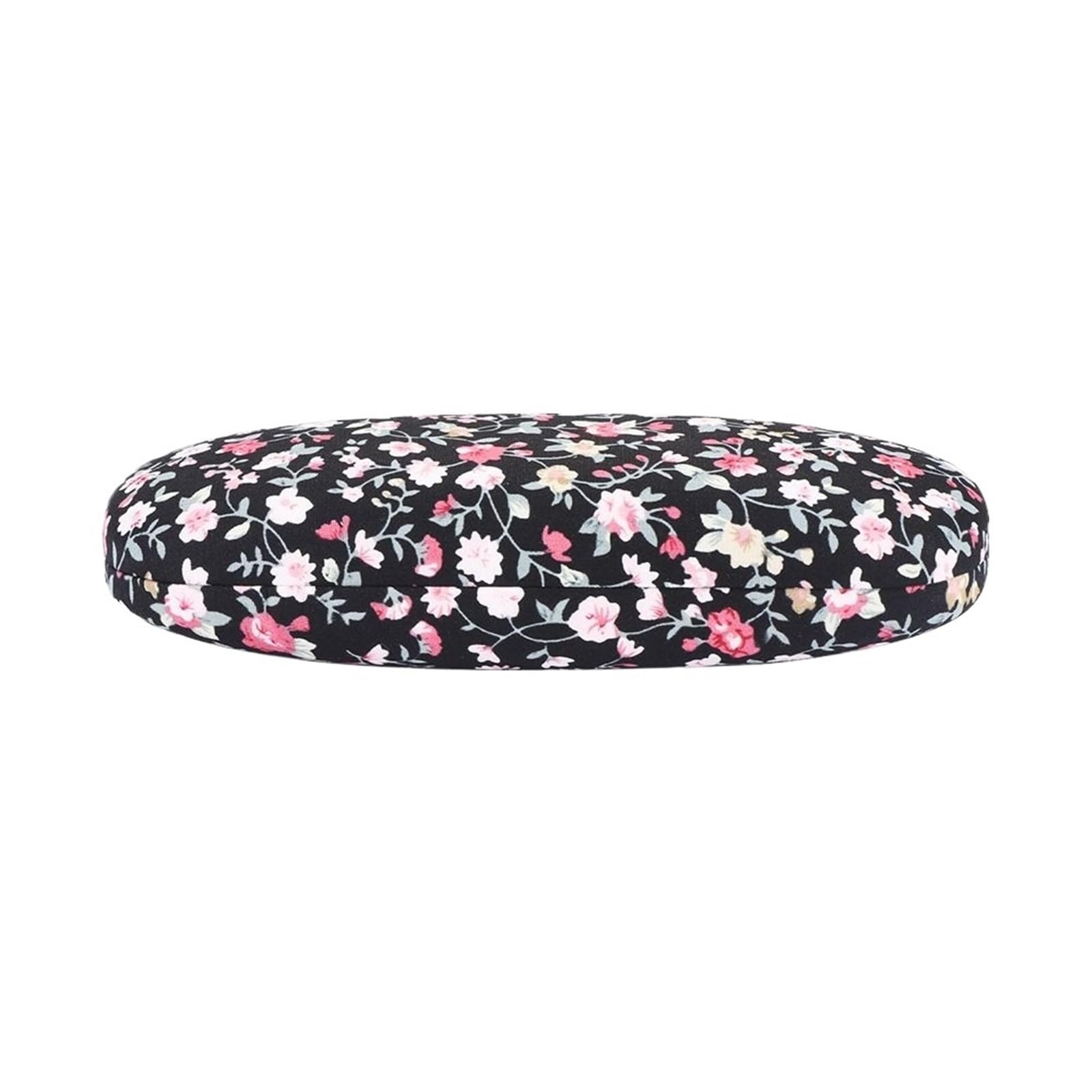 Organizzatori da banco. Custodia for Occhiali Portatile in Tessuto Floreale, Custodia for da Sole, Scatola for Lettura, Rigida for Vista(Black 2)