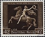 671y (completa edizione) Prophila Collection Tedesco Empire 671y (Completa Edizione) 1938 Quello Marrone Cravatta Horse Racing (Francobolli per i Collezionisti) Cavalli
