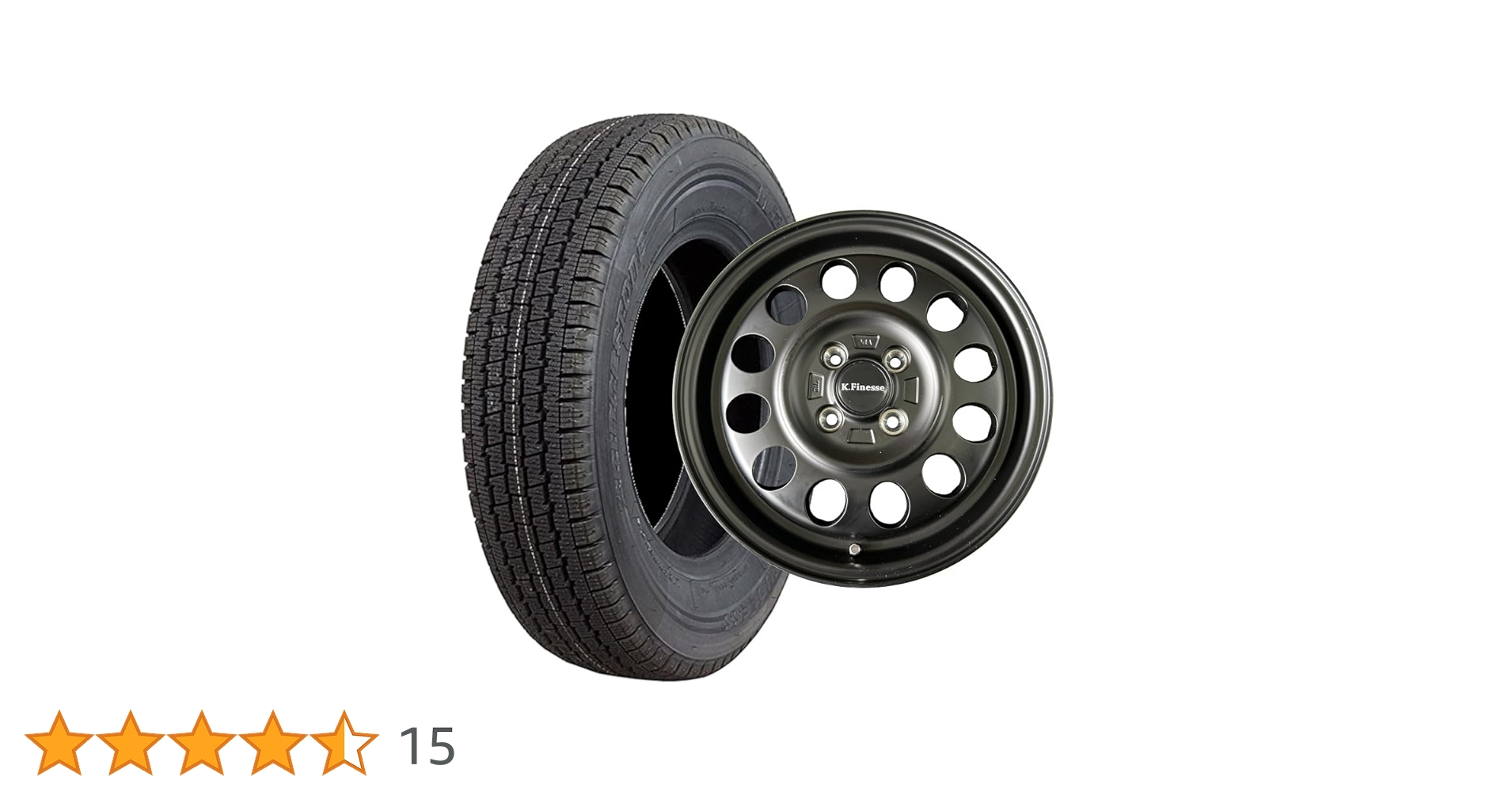 Amazon | (タイヤ)ブリヂストンスタッドレスタイヤ W300 145/80R12 80
