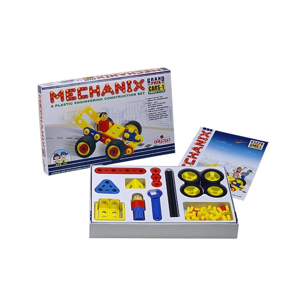 Mechanix 3601014 Plastic Grand Prix Cars-1 Safe and Non Toxic Toys of Children (B07GT41HB7) Amazon Price History, Amazon Price Tracker