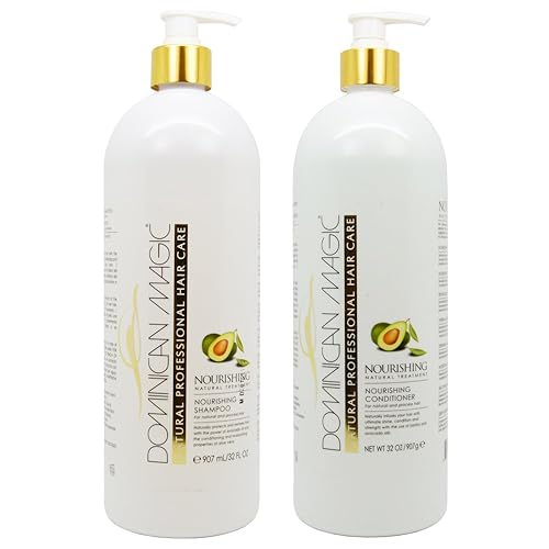 Dominican Magic Champú y acondicionador nutritivo Dou Set (32oz DUO)