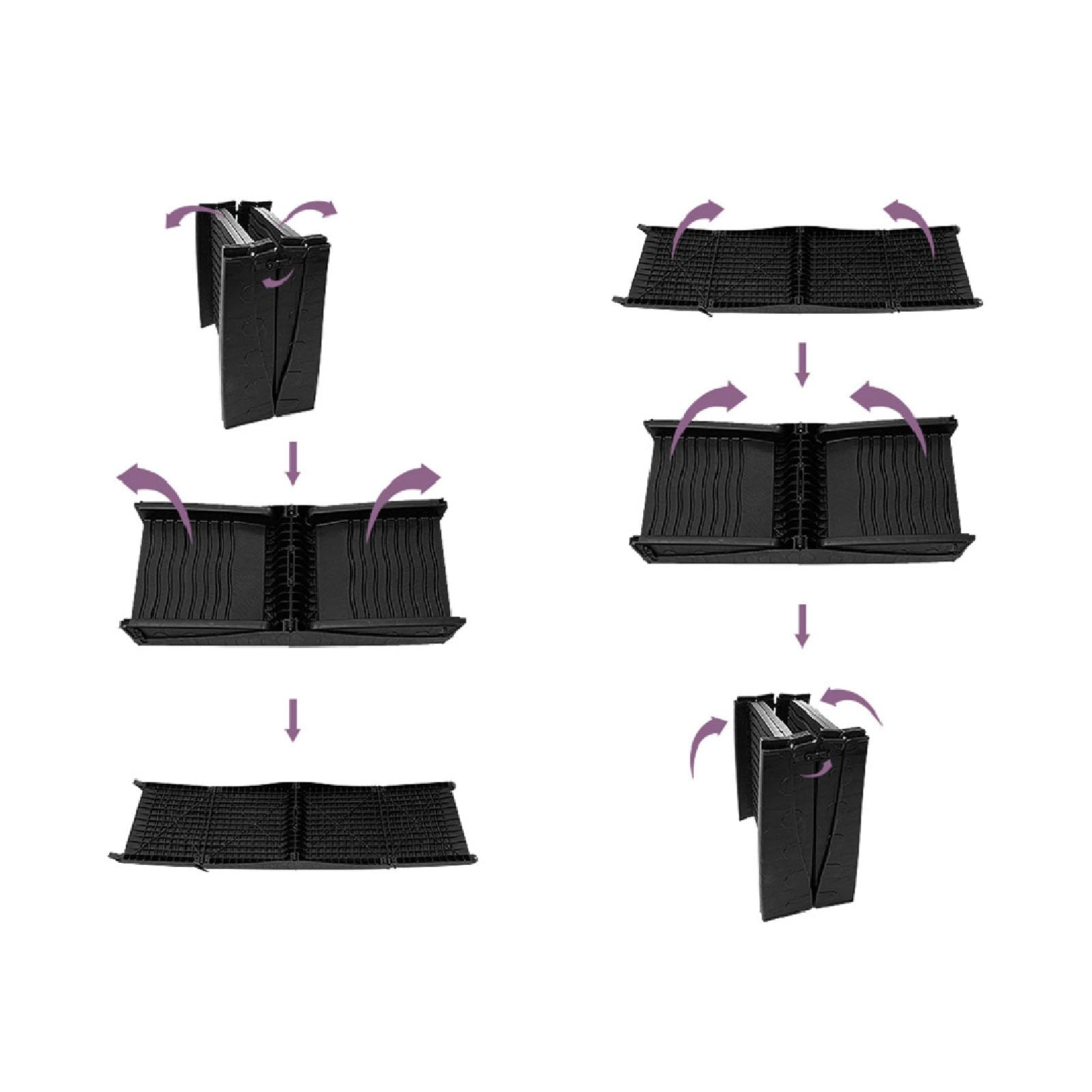 Rampa Plegable para Coche para Perros, Rampa Plegable para Escaleras para Mascotas, Escalera Ligera para Gatos, Escalones Exteriores para Mascotas para Camiones, Coches, SUV