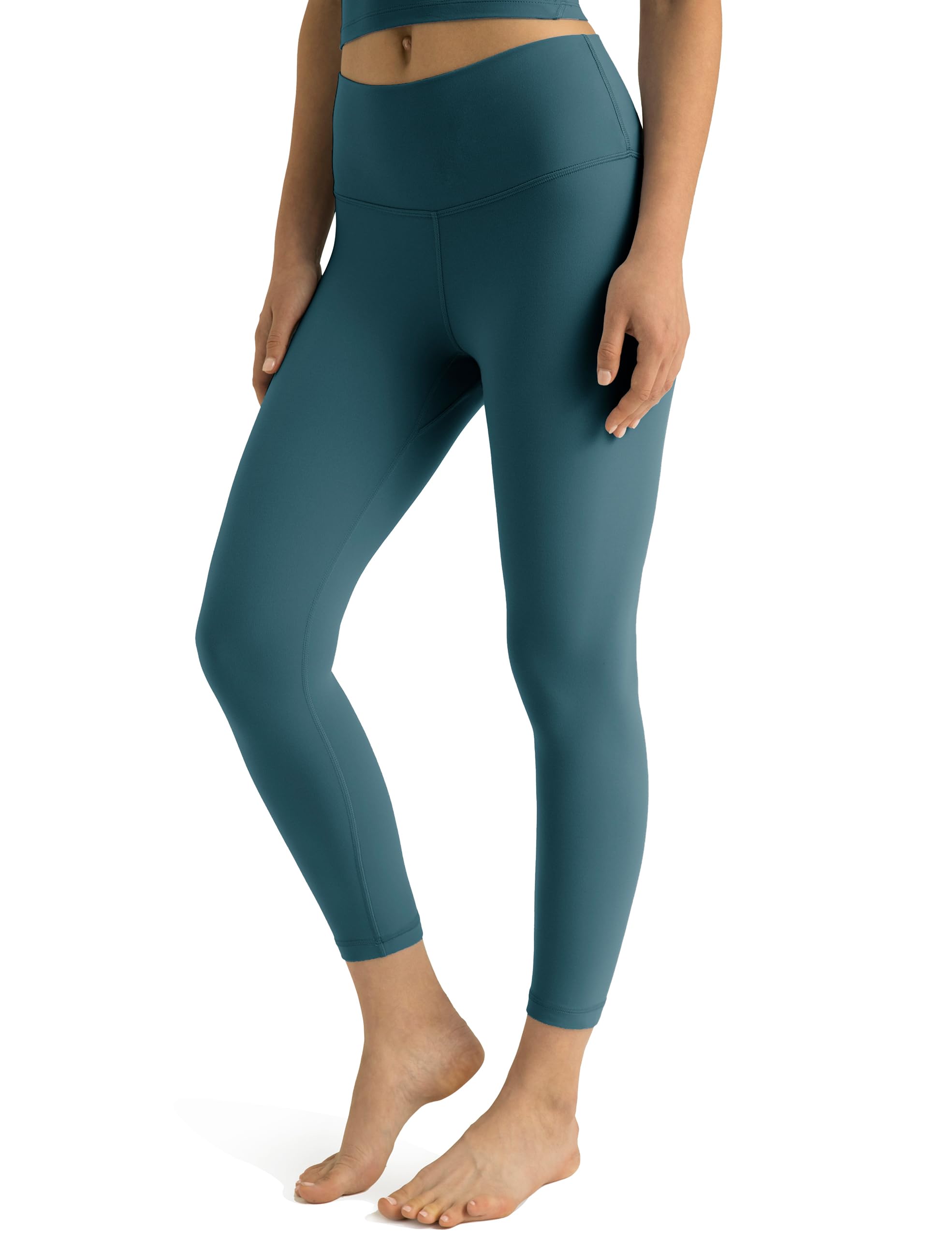 Colorfulkoala Women's Dreamlux High Waisted Workout Leggings Buttery Soft 21" Inseam Yoga Pants