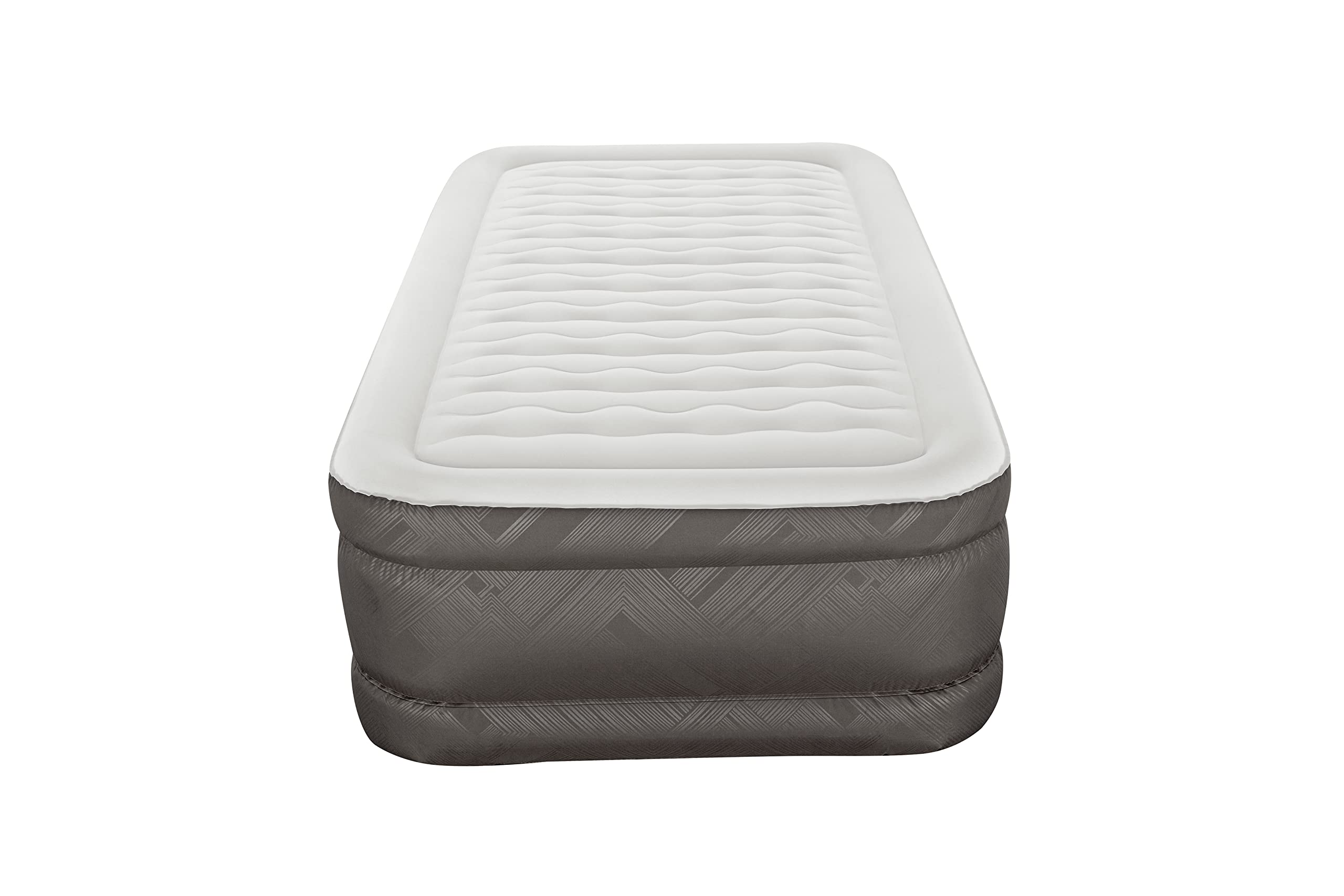 75" x 38" x 18"/1.91m x 97cm x 46cm Fortech Air Mattress Twin Built-in AC pump