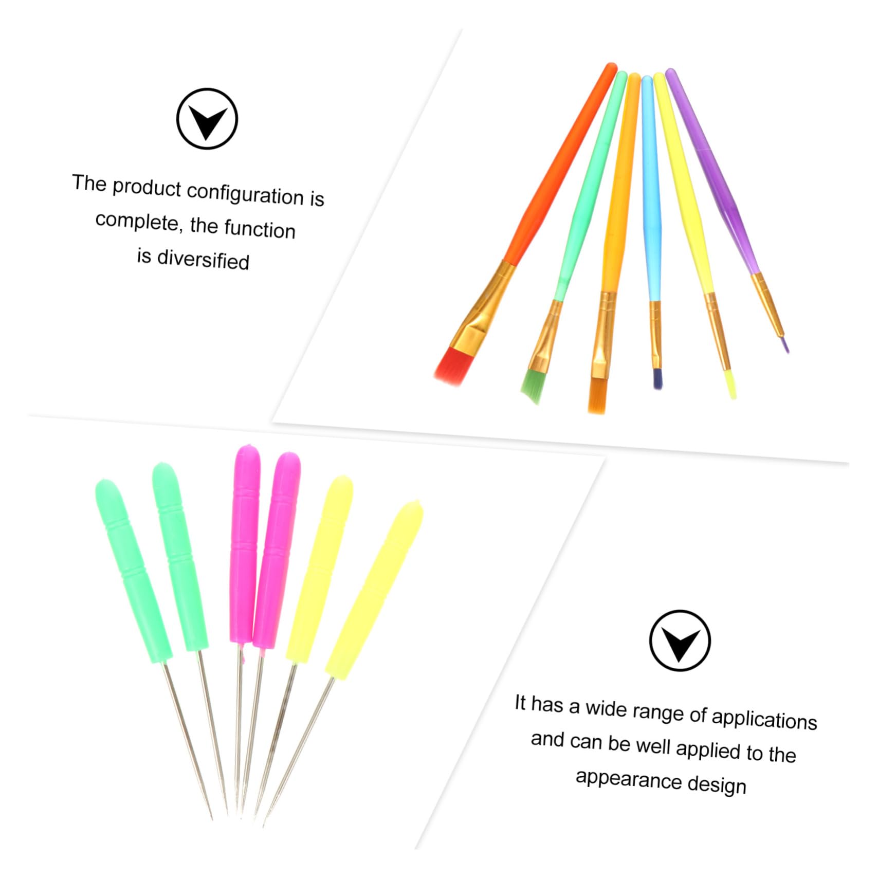 Cabilock 3 Ensembles Fondant Sculpture Stylo Outils De Cuisson Outils De Modélisation Outils De Décoration De Gâteau Grattoir À Gâteau Kit De Gravure De Gâteau Fondant Coupe-Gâteau Stylo