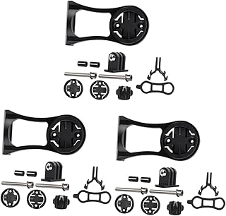 CLISPEED 3 Sets Light Stand Handlebar Extender Flashlight Mount PC Stand Computer Dock Aluminium Computer Mount Stopwatch Bracket Cycling Handlebar Mount Bike Rack Bike Flashlight Holder
