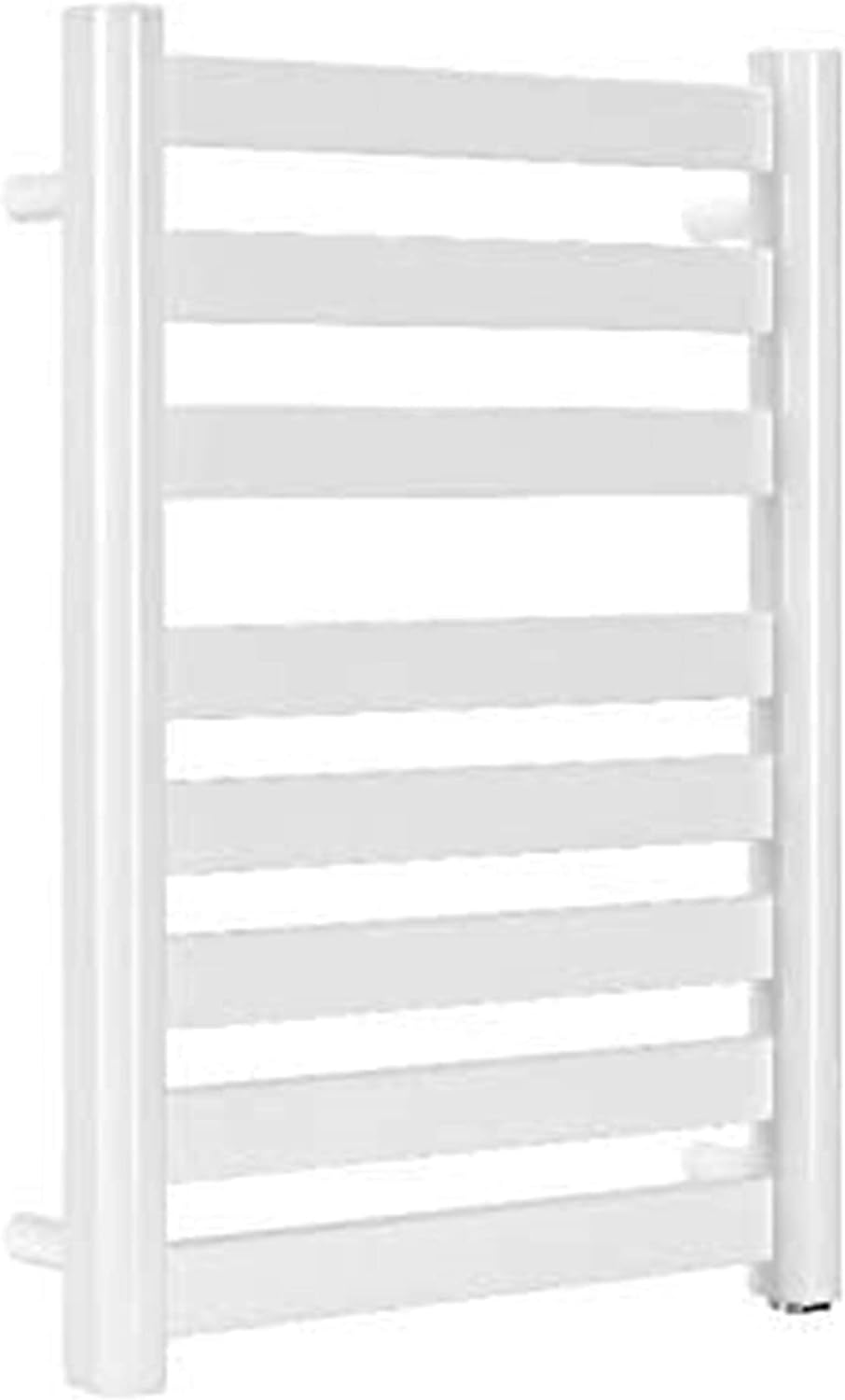 Heated Towel Rail Rails Towel Warmer Electric Towel Rack Louver Type Electric Towel Drying Rack Modern Simple Heating Bathroom Towel Rack Black socketwiring (Color : Black Size :