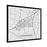 Livré avec un cadre : le poster est livré avec un cadre en plastique noir. Le plastique du cadre a une texture bois (fine), ce qui lui donne un look classique et indémodable.