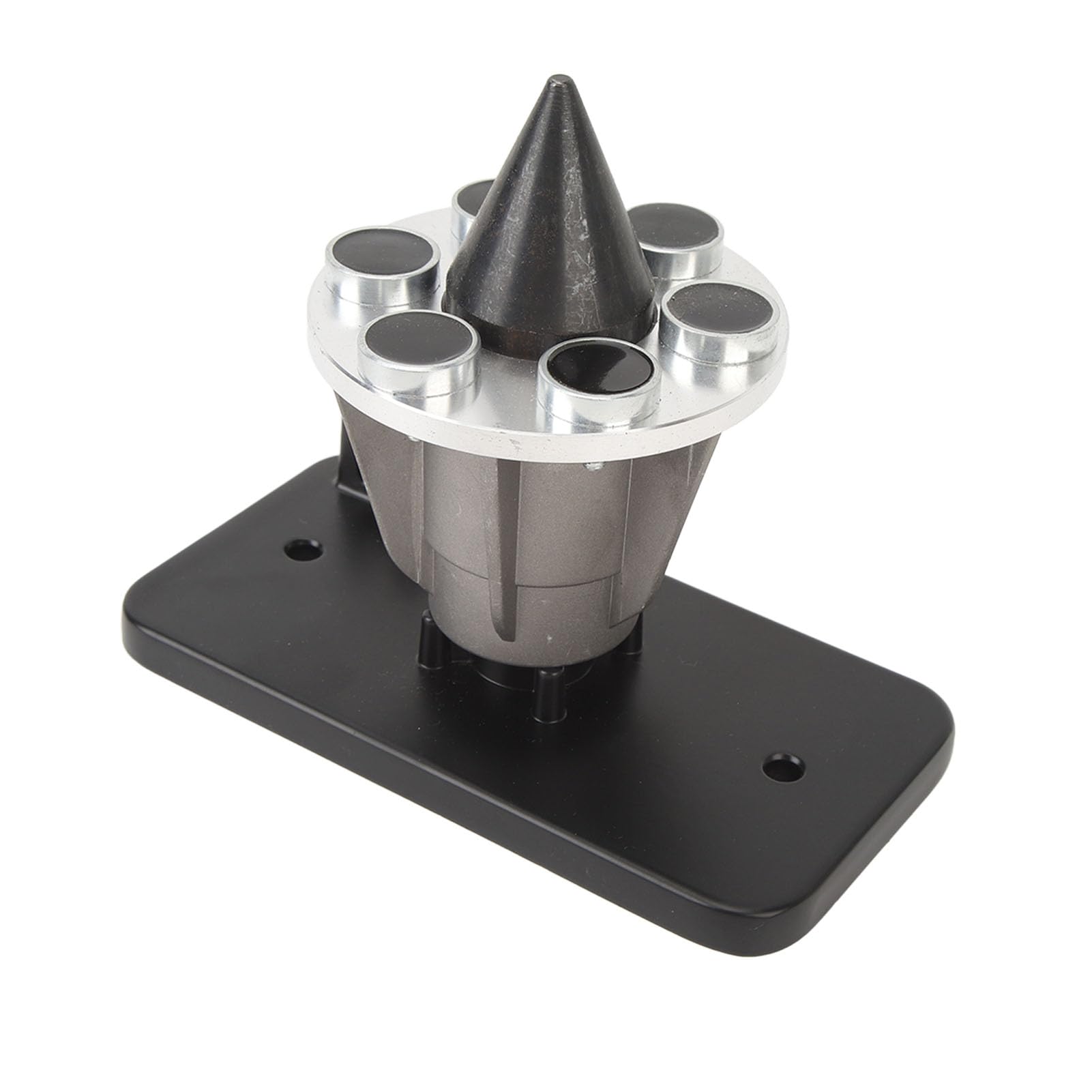 Alomejor Equilibrador Magnético de Cuchillas para Montaje en Pared, Herramienta Equilibradora de Cuchillas de Metal con 6 Imanes OE 339075B 42 047 para de Cortacésped Troy, Reduce la Vibración y