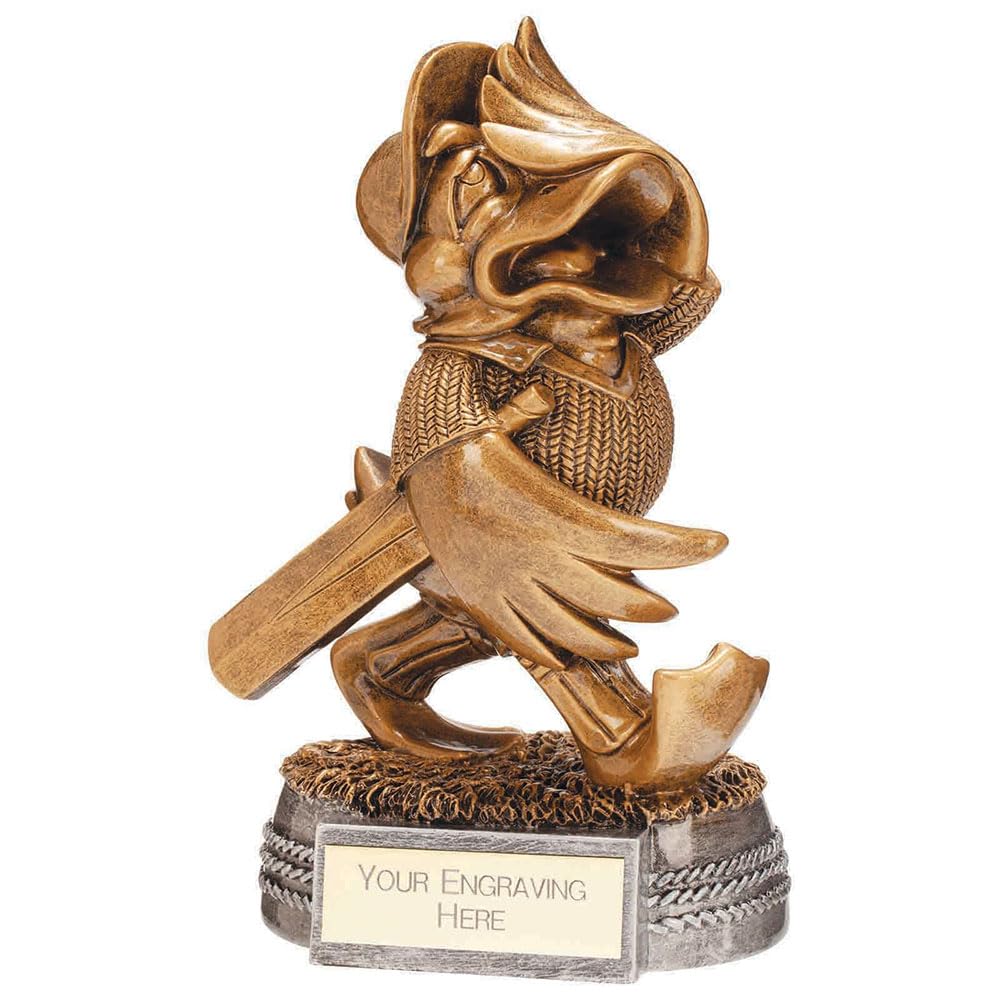 Centurion Cricket Golden Duck Trophy - Free Engraving 155mm C-50x16
