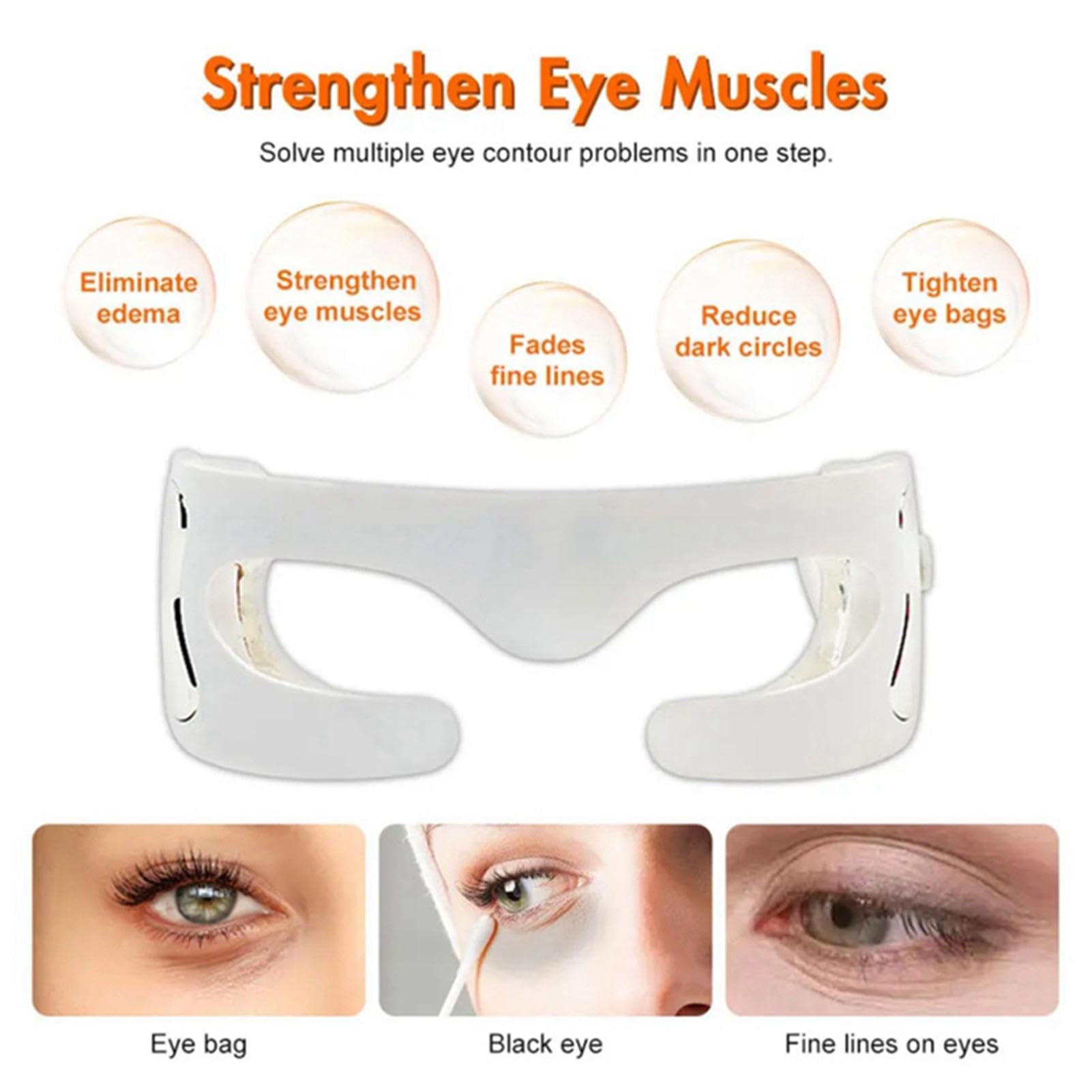 Máquina de masaje ocular, masajeador de ojos de luz , gafas de protección | ocular, dispositivo de masaje ocular portát, masajeador de ojos envolvente, gafas de luz , dispositivo portátil