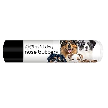 The Blissful Dog Australian Shepherd Unscented NOSE Butter, 0.15 oz tube