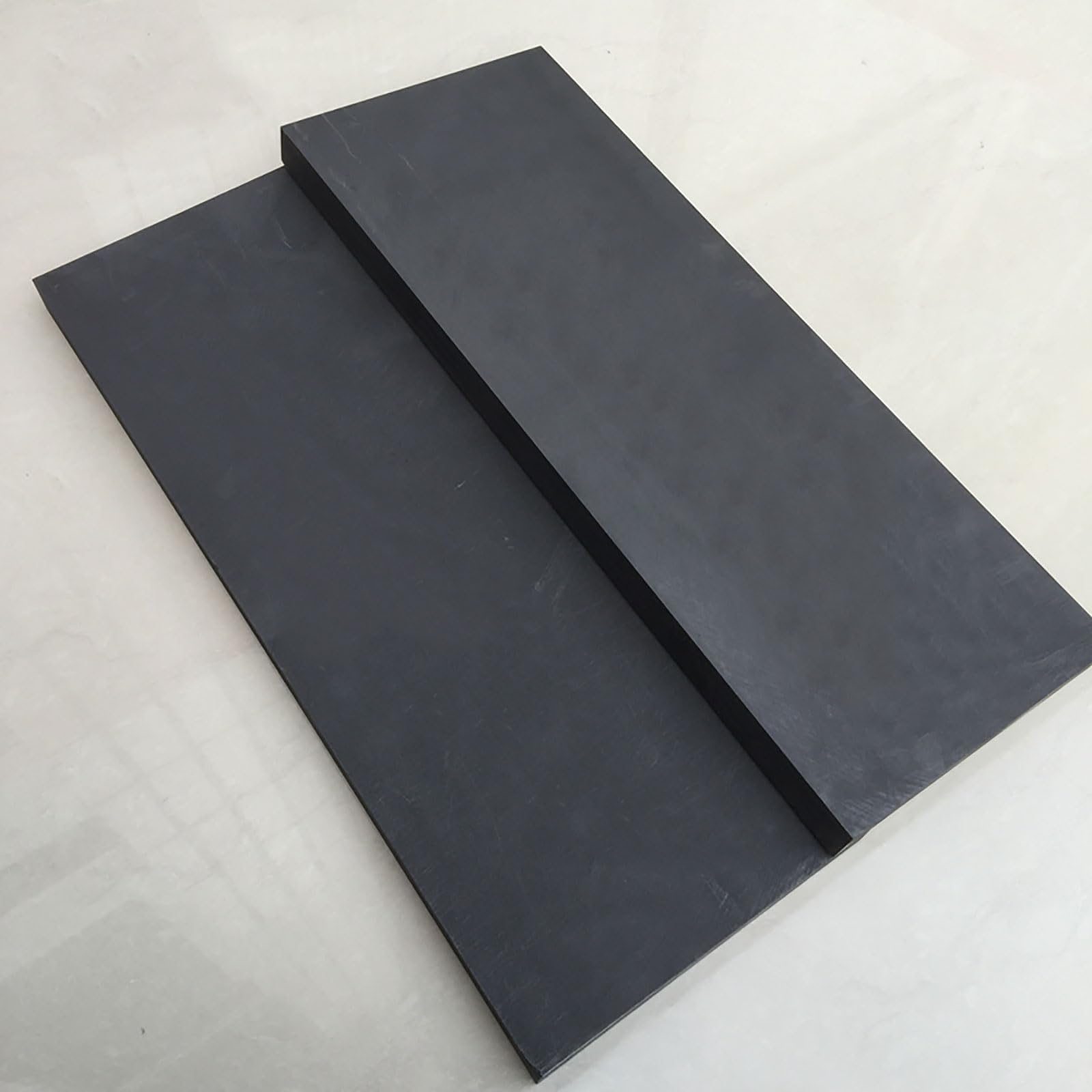 COYOUCO 1 Packs Bloc De Lingot De Graphite 99.9%6 Plaque De Graphite De Haute Pureté Surface De Fraisage À Blanc Moule De Coulée 100Mm X 100Mm,50mm