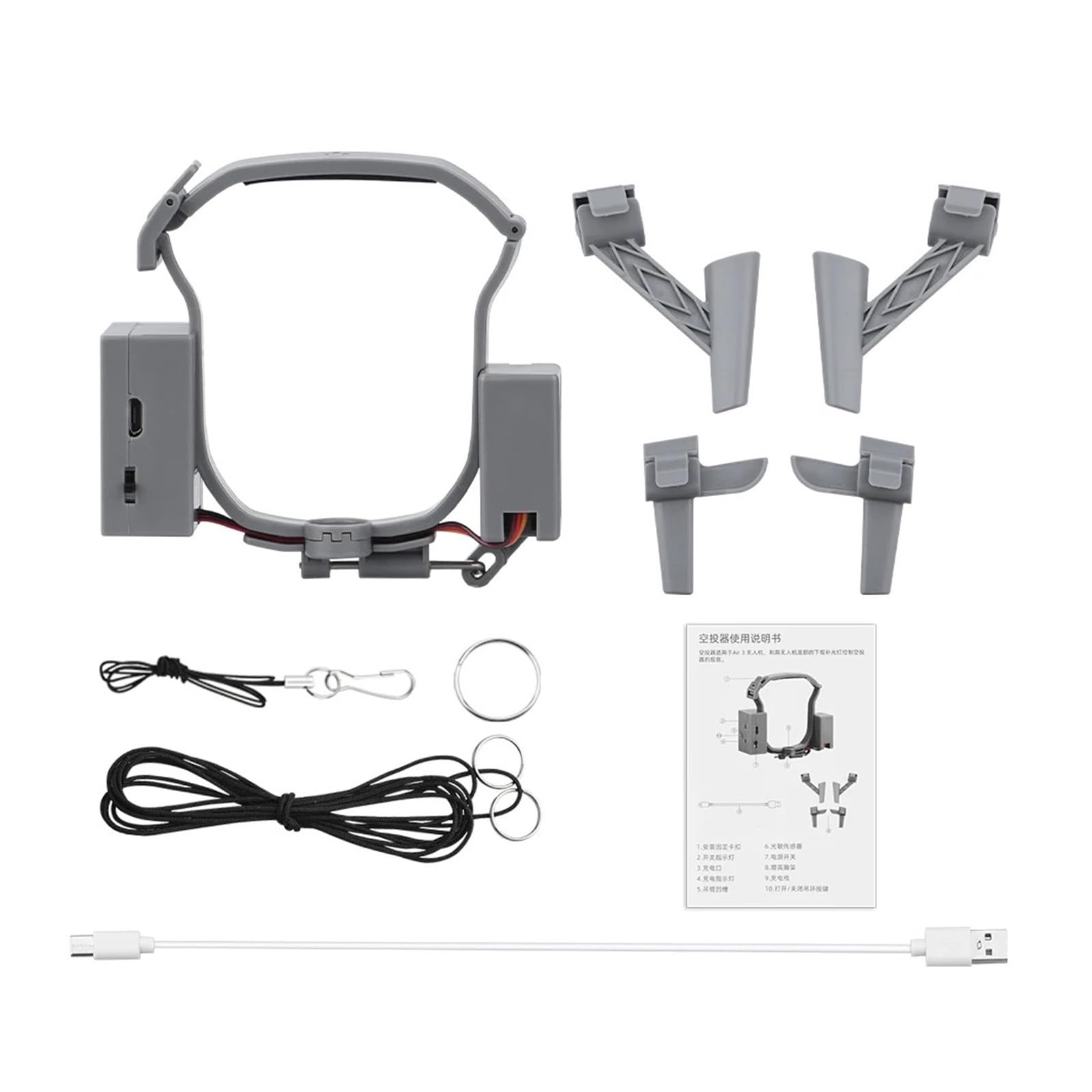 Compatibile con DJI, sistema Airdrop Air 3 a sgancio rapido