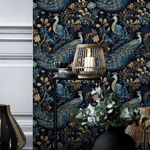 Image of Self Adhesive Decorative Peel Stick Waterproof Wallpaper Wall Decor Removable Wall Paper for Living Room Hall Decoration PVC Vinyl DIY Contact Paper 45x304cm