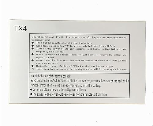Miniatura 6 de Weelye RX25 - Kit de control remoto y receptor Bluetooth de 6 V para niños, 2.4 G, accesorios de caja de control para piezas de repuesto de