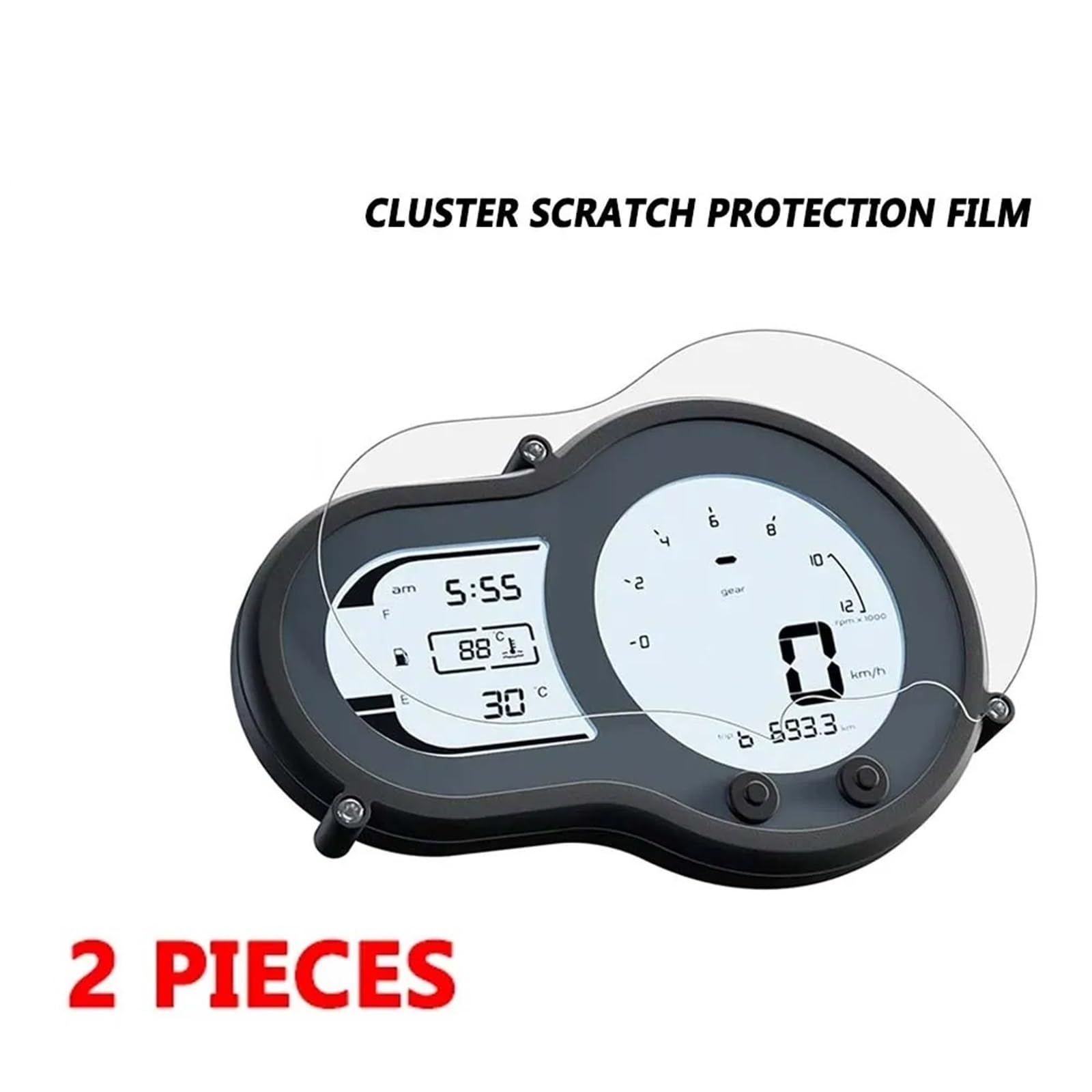 Compteur Moto LEONCINO 500 LEONCINO500 Accessoires Moto Groupe D'instruments Film Protection Anti-Rayures Compteur Vitesse Protecteur D'écran Compteur De Vitesse Étanche