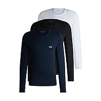 BOSS LSShirtRN 3P Classic UNDERW_Longsleeve, Open Miscellaneous990