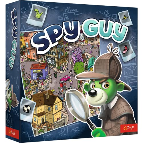 Trefl - Spy Guy - Kooperatives Detektivspiel, Familien-Brettspiel, Beweise...