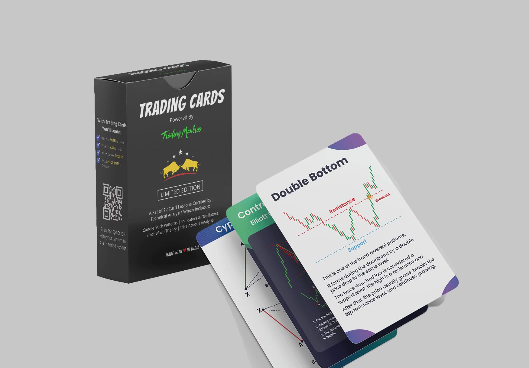 Buy Trading Cards, Stock Market Flash Cards / Reference Cards for New