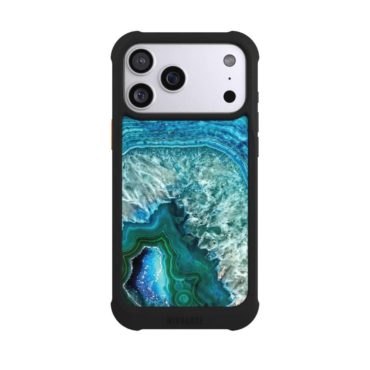 Coque compatible avec Apple iPhone 17 Pro Max Coque Antichoc MagSafe Bleue - 2