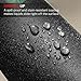 MROCO Mouse Pad [30% Larger] with Anti-fray Stitching, Premium-Textured & Waterproof Computer Mousepad with Non-Slip Rubber Base, Gaming Mouse Mat for Laptop, Office & Home, Black Flower